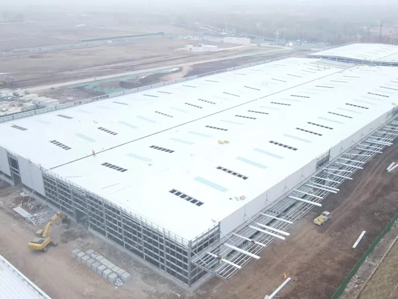អគារឃ្លាំងដែក prefab