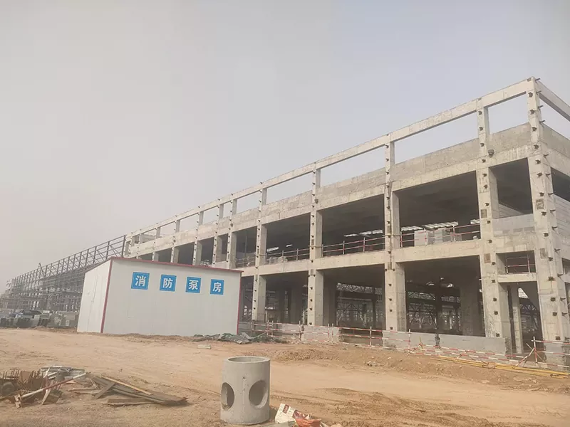 អគារឃ្លាំងស្តុកទំនិញដែក prefab